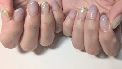 ワンカラー/ラメグラ+定額アート2本付