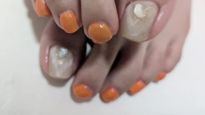 フットジェル★ワンカラー＋定額アート２本